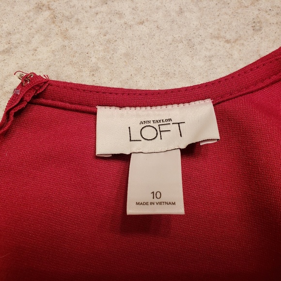 Ann Taylor Sheath Dress 10 - Picture 5 of 5